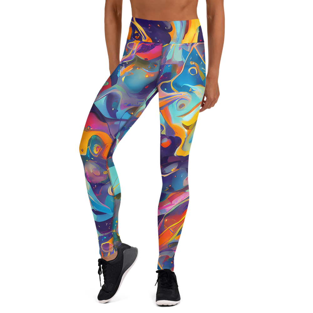 Yoga Leggings - Whimsical Fusion