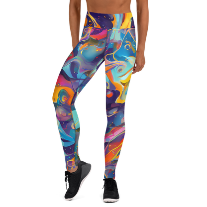 Yoga Leggings - Whimsical Fusion