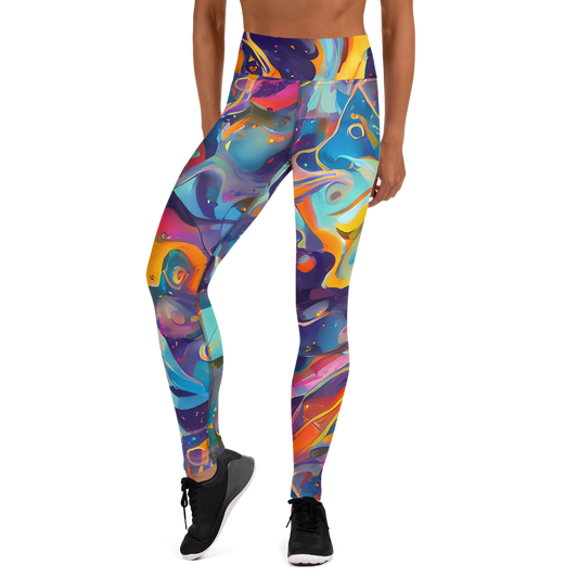 Yoga Leggings - Whimsical Fusion