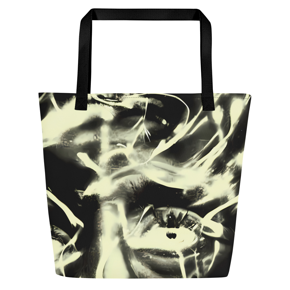 Large Tote Bag w/ Pocket - Visionary Flux