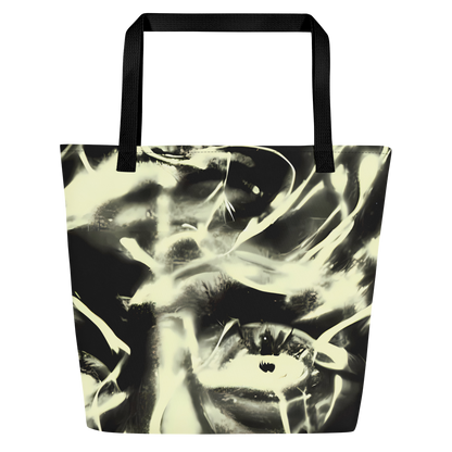 Large Tote Bag w/ Pocket - Visionary Flux