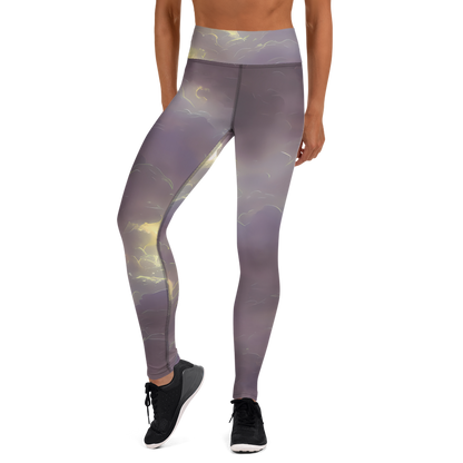 Yoga Leggings - Stormy Muse