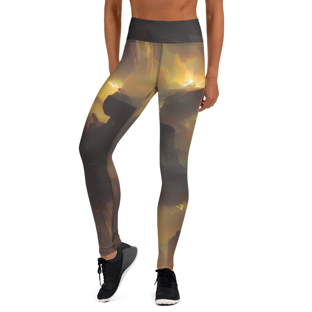 Yoga Leggings - Solar Torrent