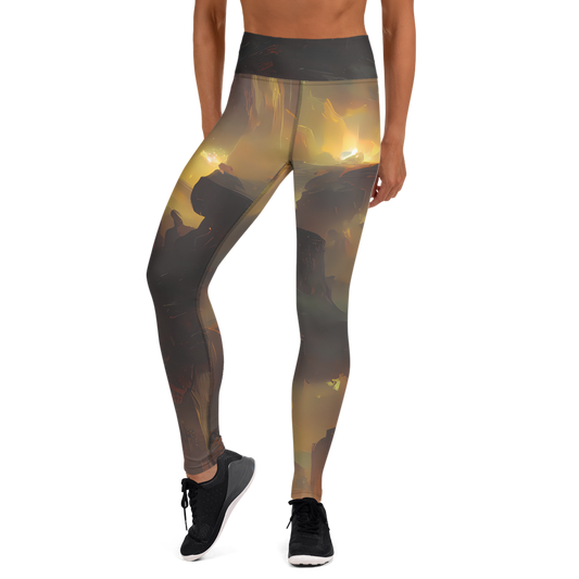 Yoga Leggings - Solar Torrent