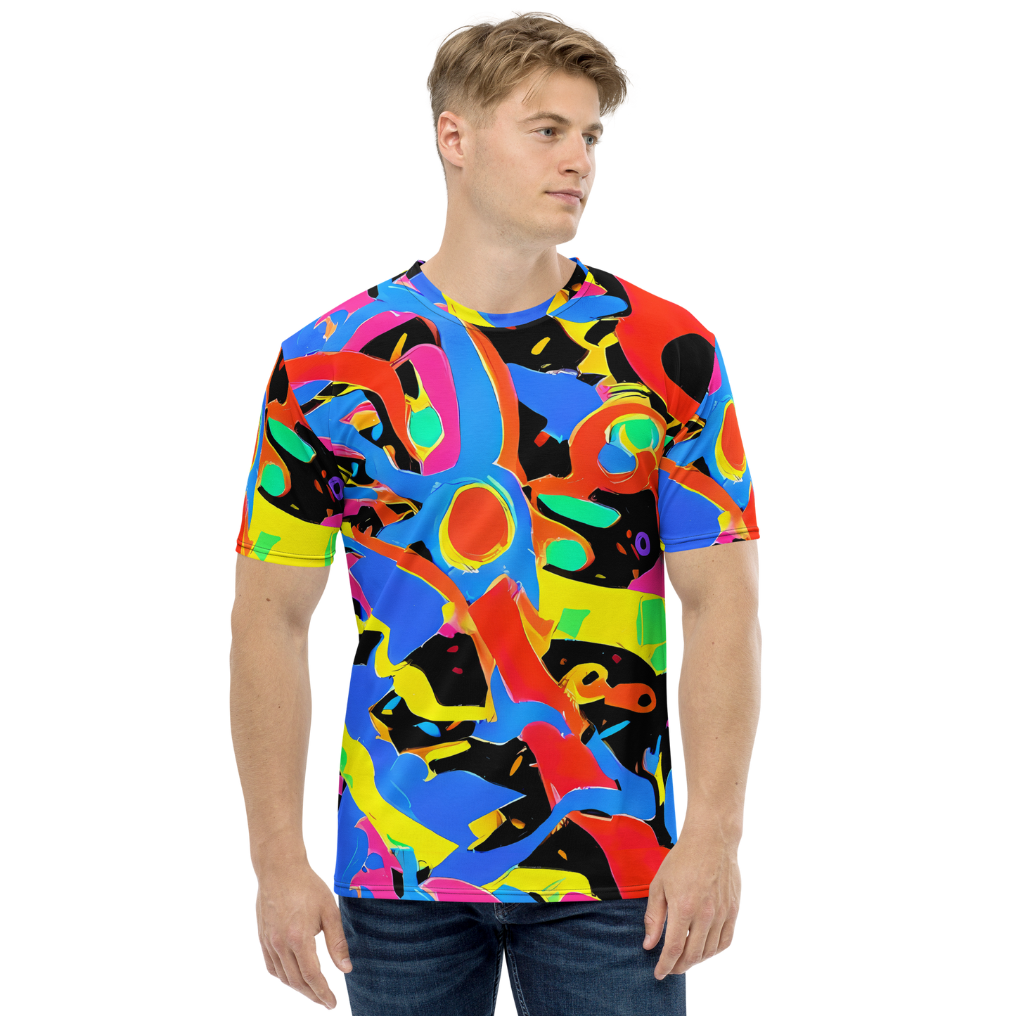 Men's Crew Neck T-Shirt - Orbit Opus