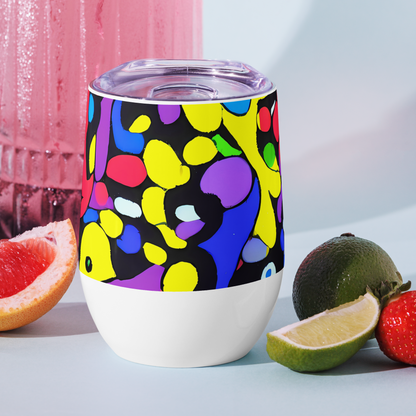 Wine Tumbler - Miró's Mosaic