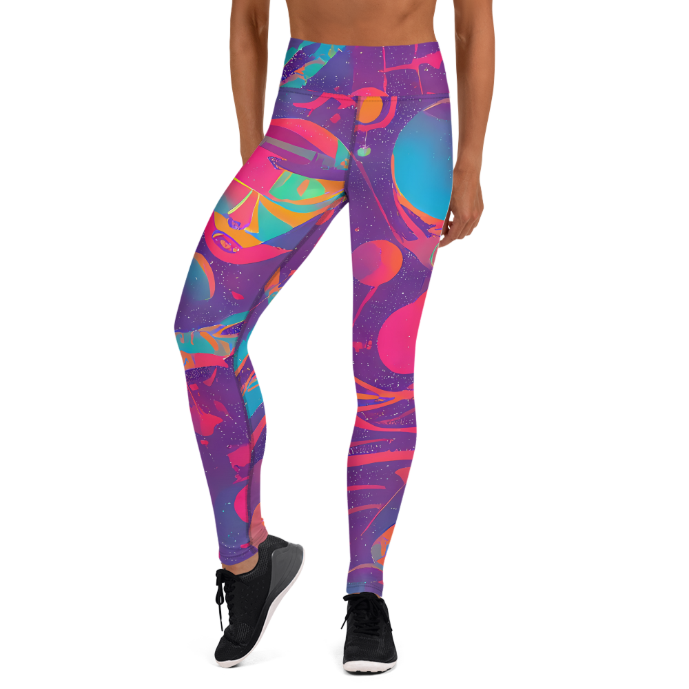 Yoga Leggings - Spheric Rhapsody