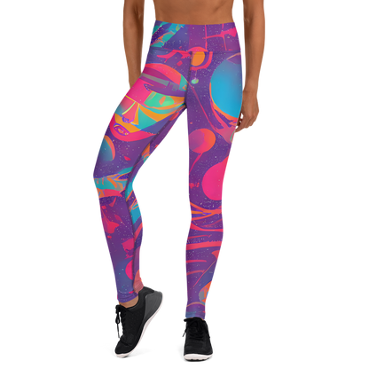 Yoga Leggings - Spheric Rhapsody