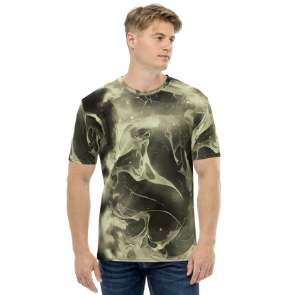 Men's Crew Neck T-Shirt - Biomech Whirl