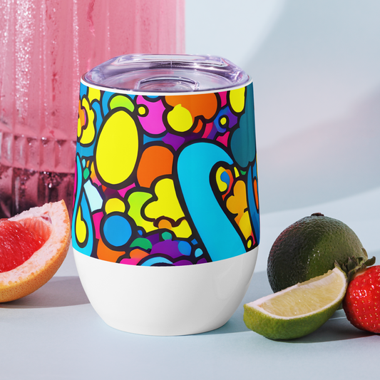 Wine Tumbler - Pop Playland