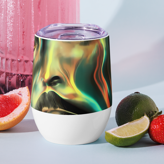 Wine Tumbler - Newtonian Visage