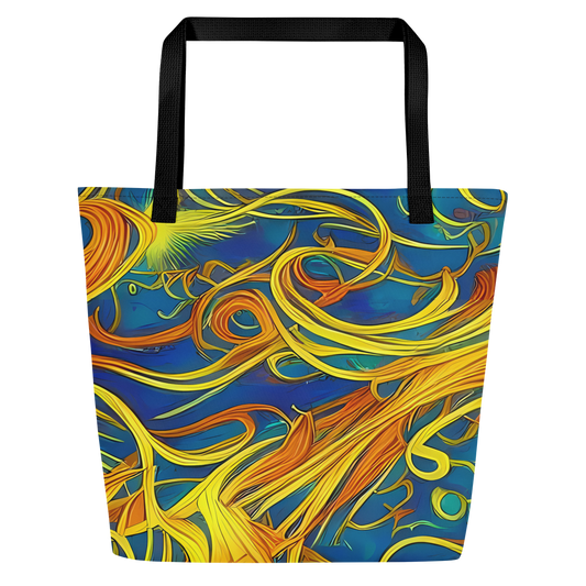 Large Tote Bag w/ Pocket - Morgan's Entwined