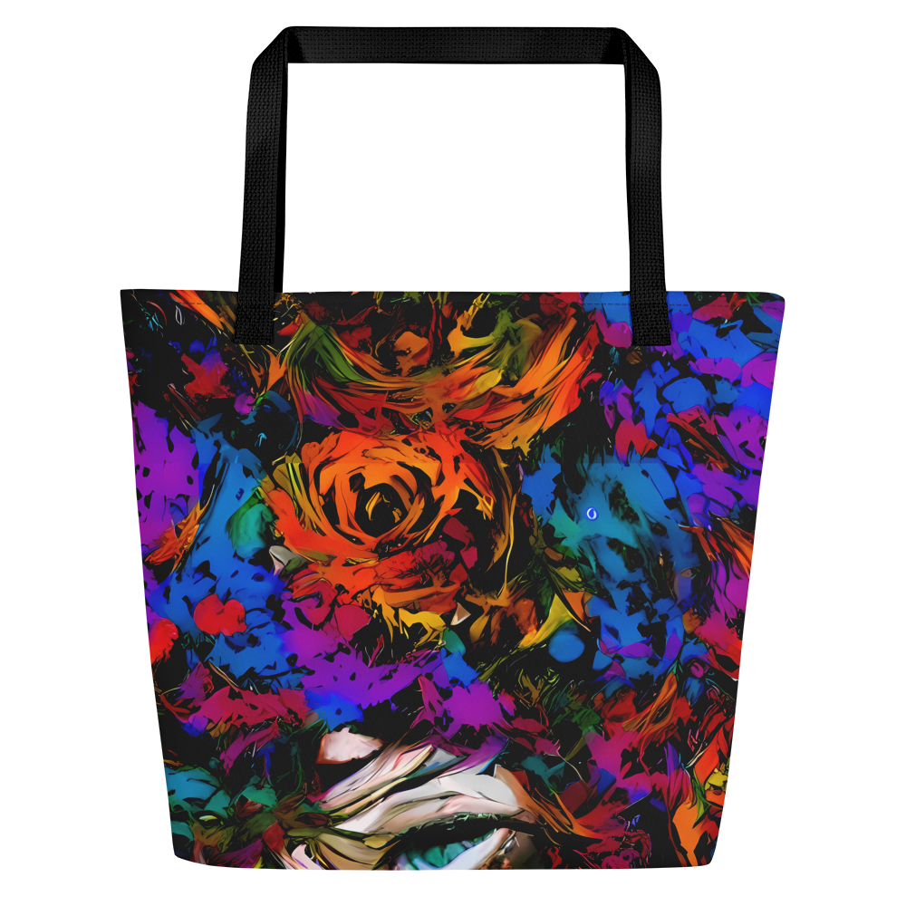 Large Tote Bag w/ Pocket - Sultry Smoke