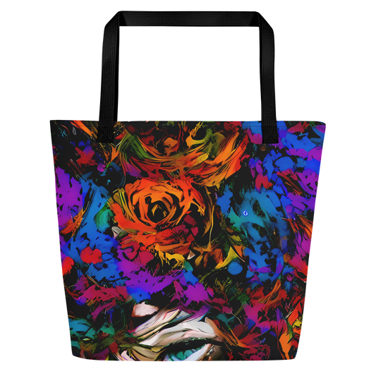 Large Tote Bag w/ Pocket - Sultry Smoke