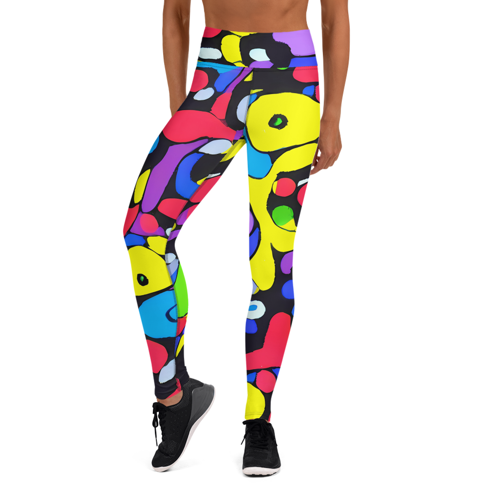 Yoga Leggings - Miró's Mosaic