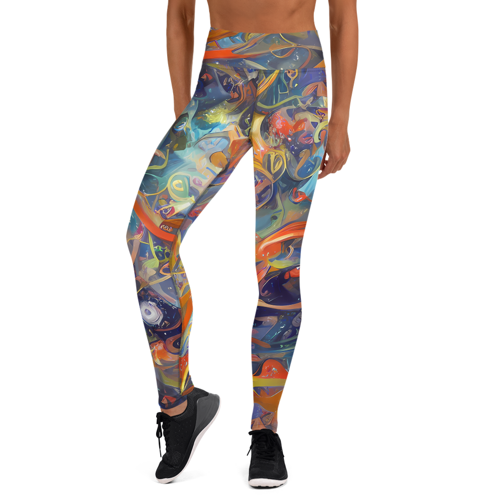 Yoga Leggings - Spectral Swathe