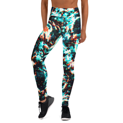 Yoga Leggings - Whirlpool Dream