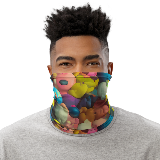 Neck Gaiter - Bubble Pop Art