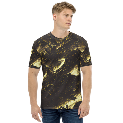 Men's Crew Neck T-Shirt - Oceanic Echo