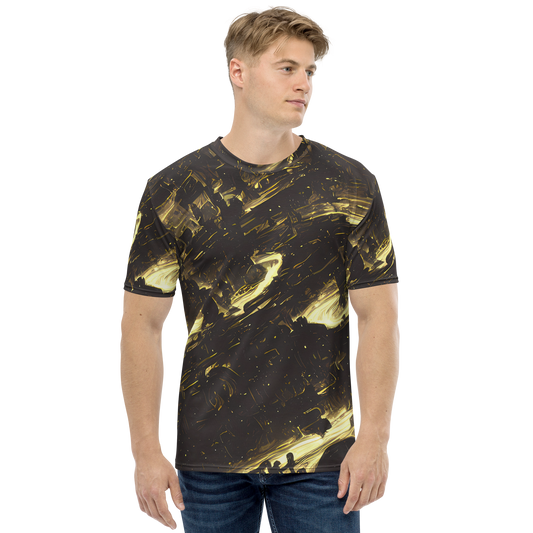 Men's Crew Neck T-Shirt - Oceanic Echo