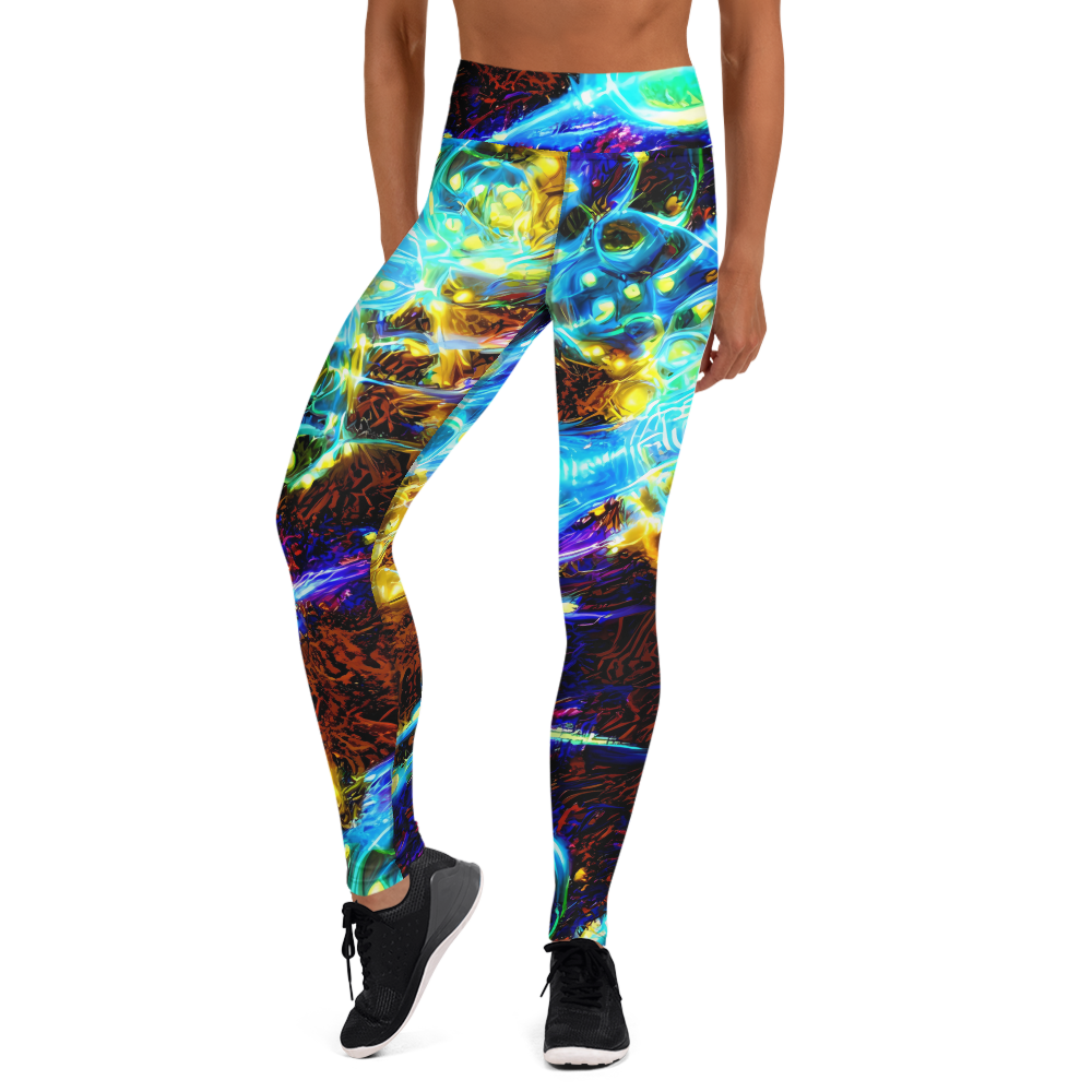 Yoga Leggings - Neon Füssli