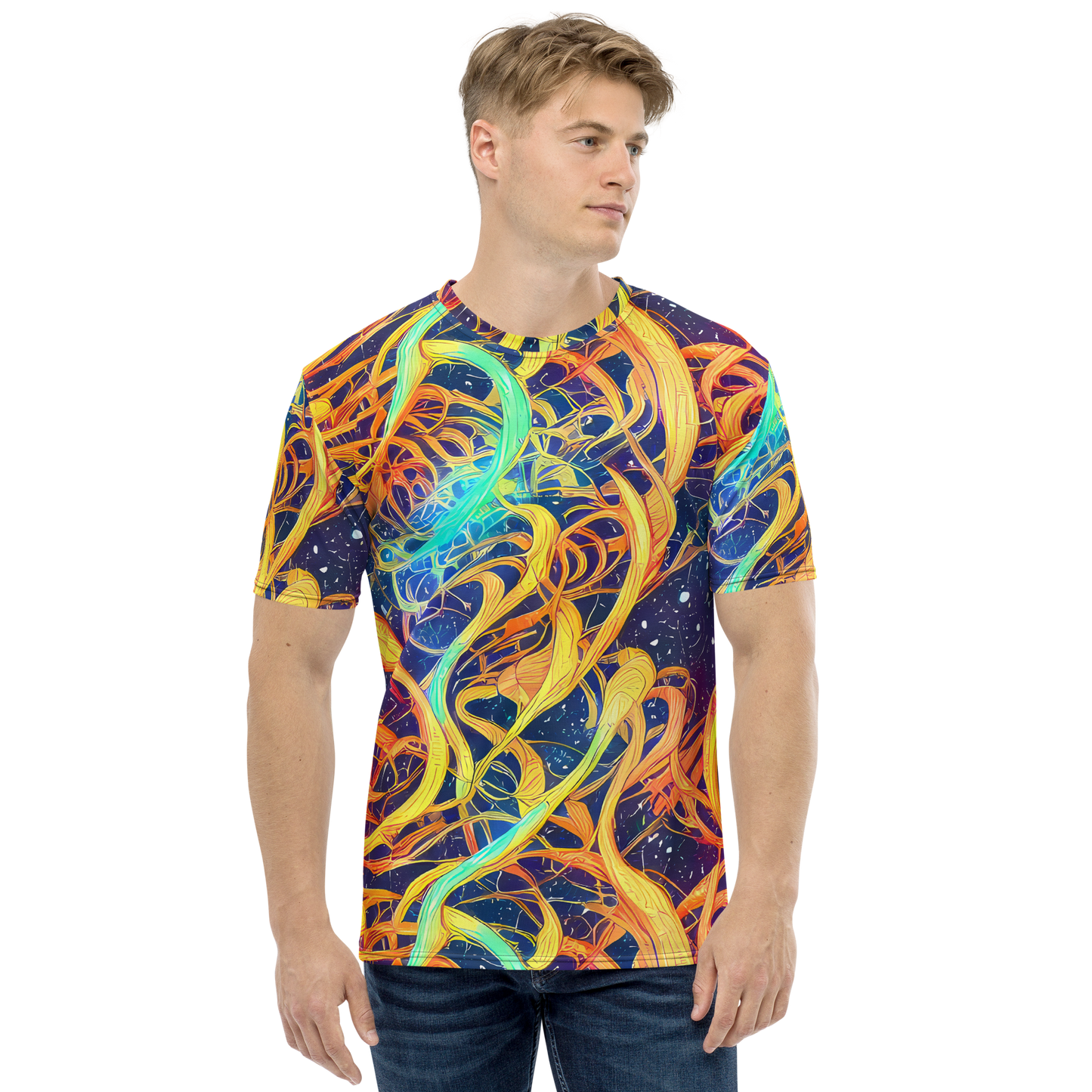 Men's Crew Neck T-Shirt - Granov Vortex