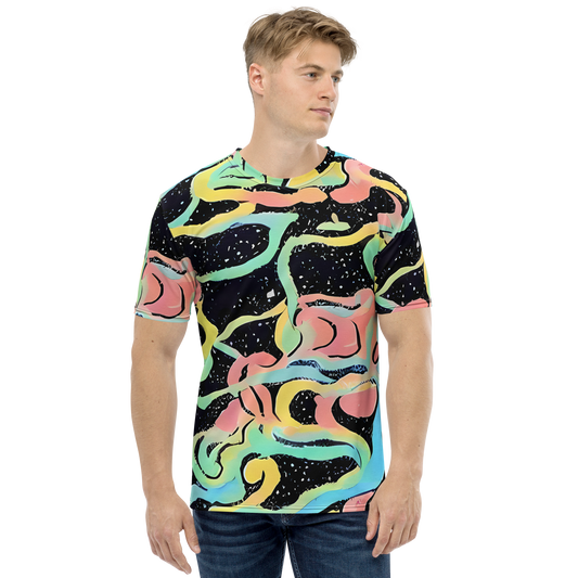 Men's Crew Neck T-Shirt - Mcguire Wavelength