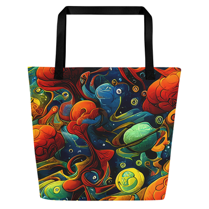 Large Tote Bag w/ Pocket - Duncanson Dream