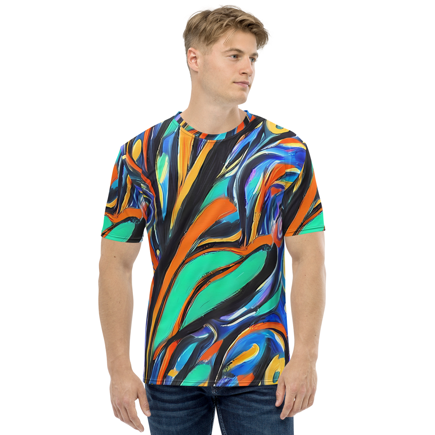 Men's Crew Neck T-Shirt - Carr's Whirl