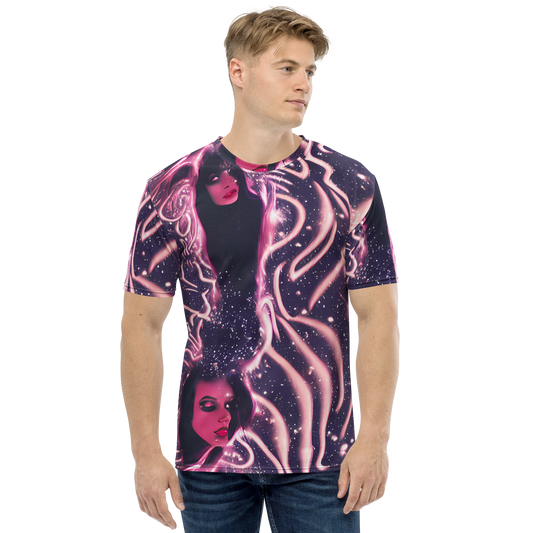 Men's Crew Neck T-Shirt - Stardust Siren