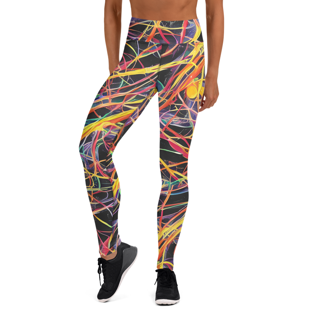 Yoga Leggings - Acconci Twirl