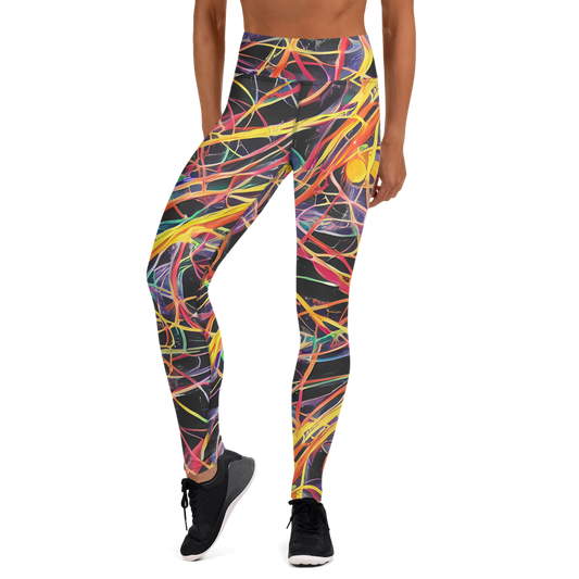 Yoga Leggings - Acconci Twirl