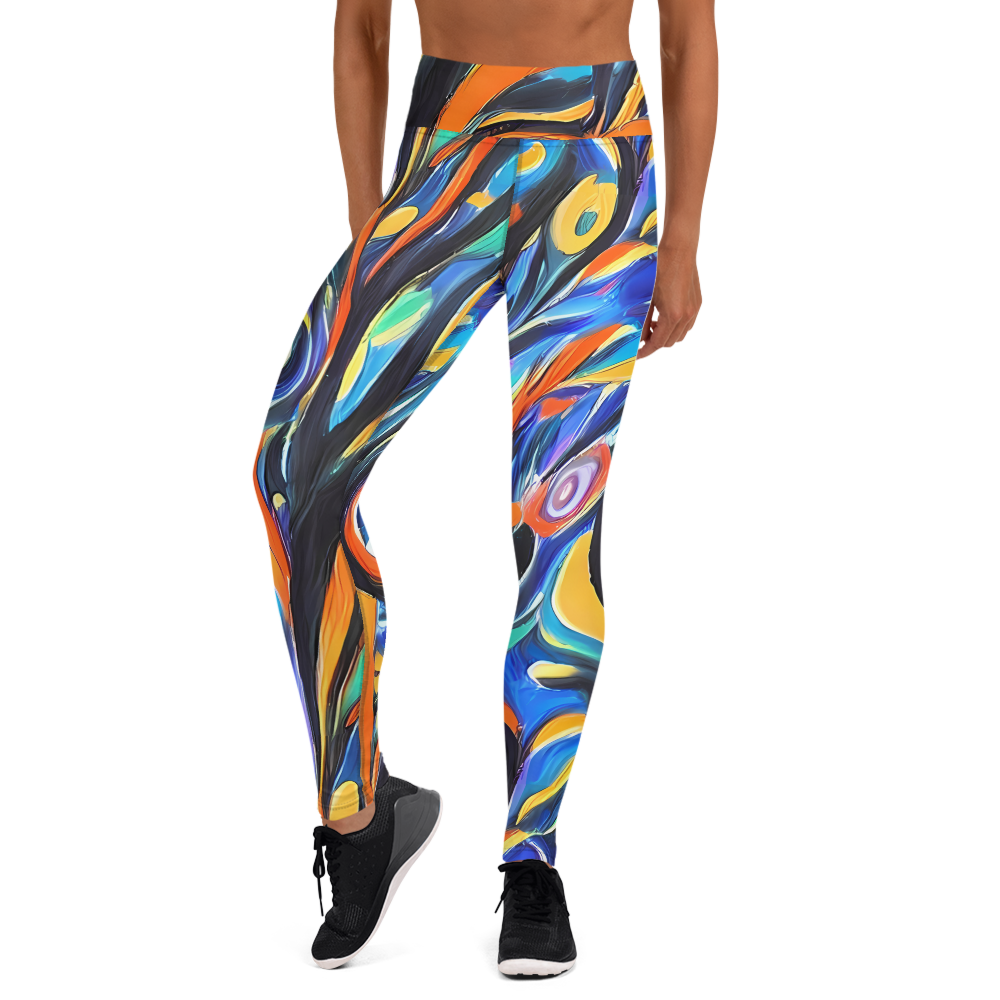 Yoga Leggings - Carr's Whirl