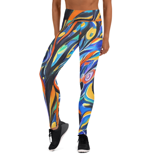 Yoga Leggings - Carr's Whirl