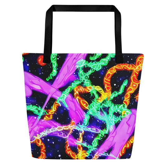 Large Tote Bag w/ Pocket - Enckell's Nebula