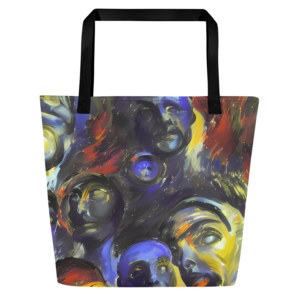 Large Tote Bag w/ Pocket - Corinthian Gaze