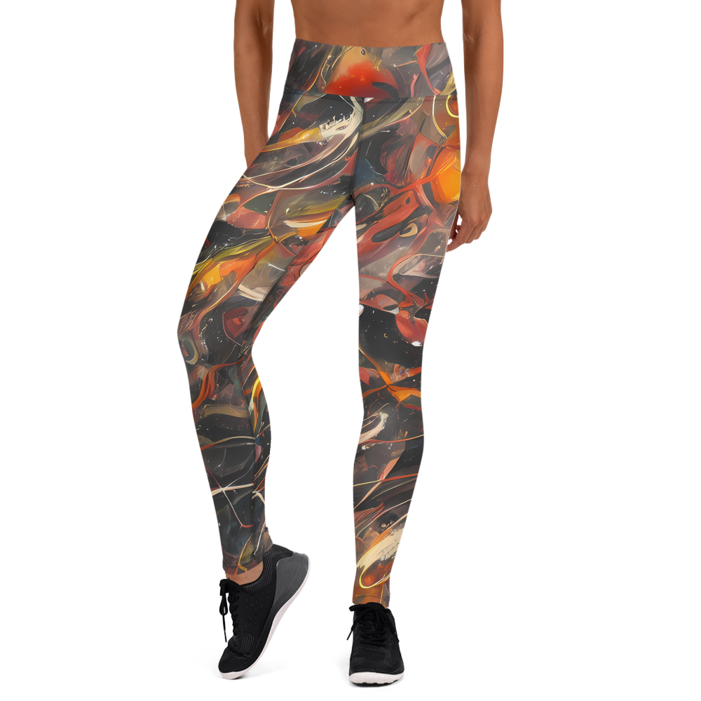 Yoga Leggings - Temporal Vortex