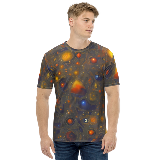 Men's Crew Neck T-Shirt - Chromal Flux