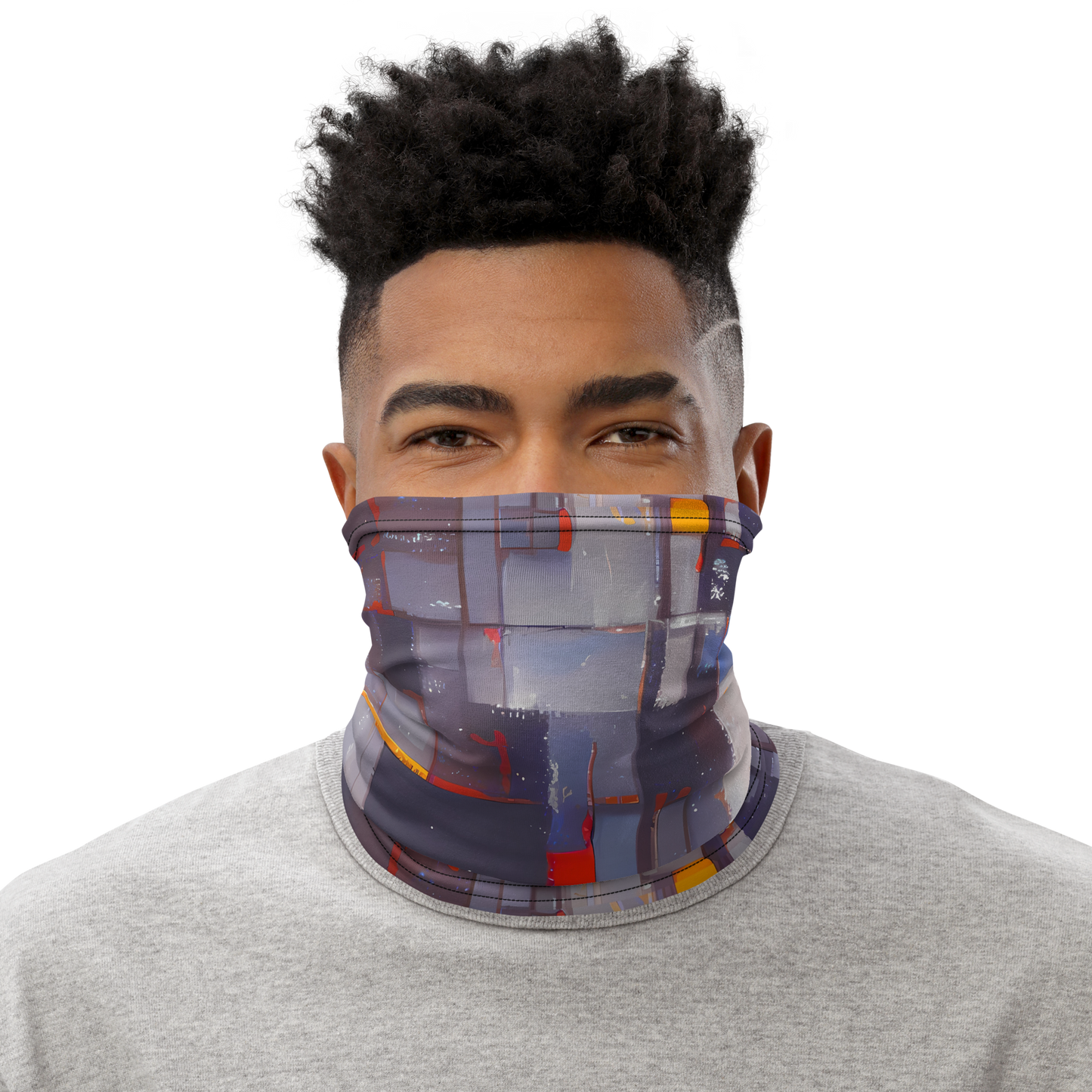 Neck Gaiter - Cubist Rhythm