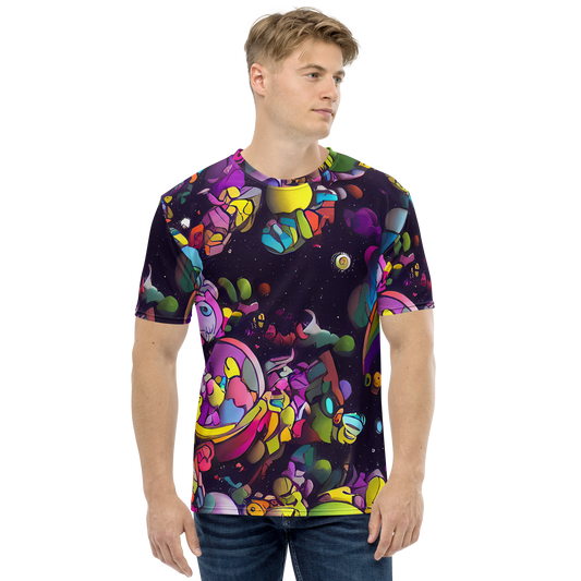 Men's Crew Neck T-Shirt - Galactic Playground