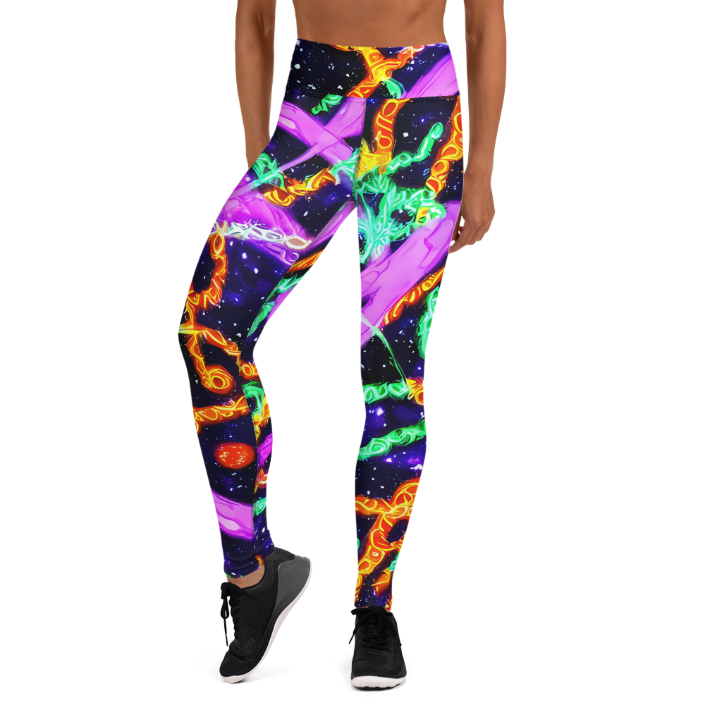 Yoga Leggings - Enckell's Nebula