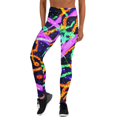 Yoga Leggings - Enckell's Nebula