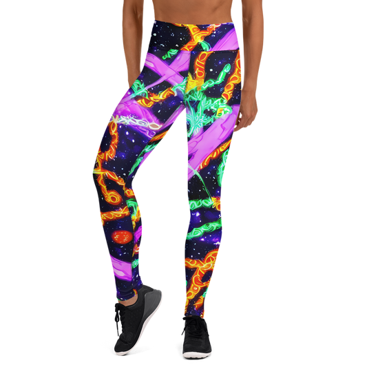 Yoga Leggings - Enckell's Nebula