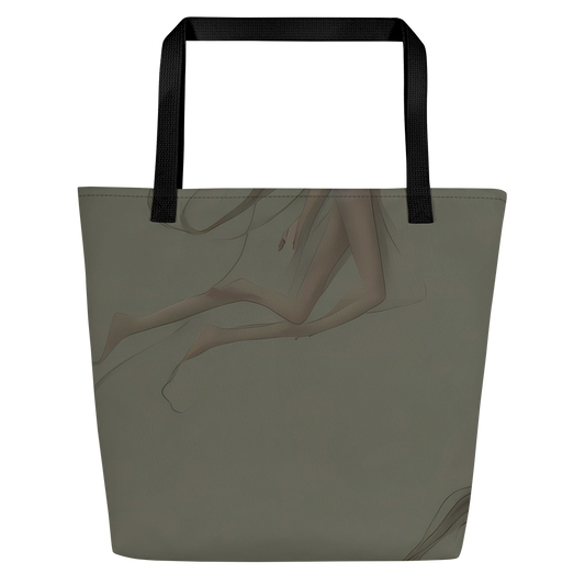 Large Tote Bag w/ Pocket - Valsecchi's Veil