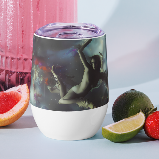 Wine Tumbler - Cosmic Dancer