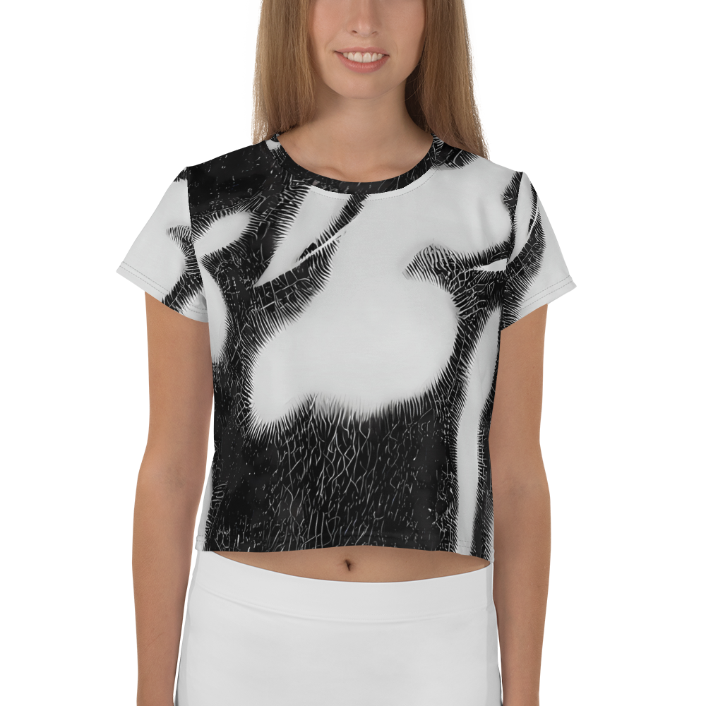 Women's Crop Tee - Ray's Illusion