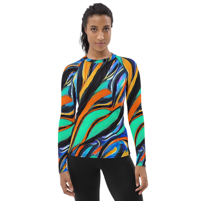 Women's Rash Guard - Carr's Whirl