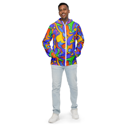 Men's Windbreaker - Joffe Swirl