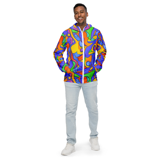 Men's Windbreaker - Joffe Swirl