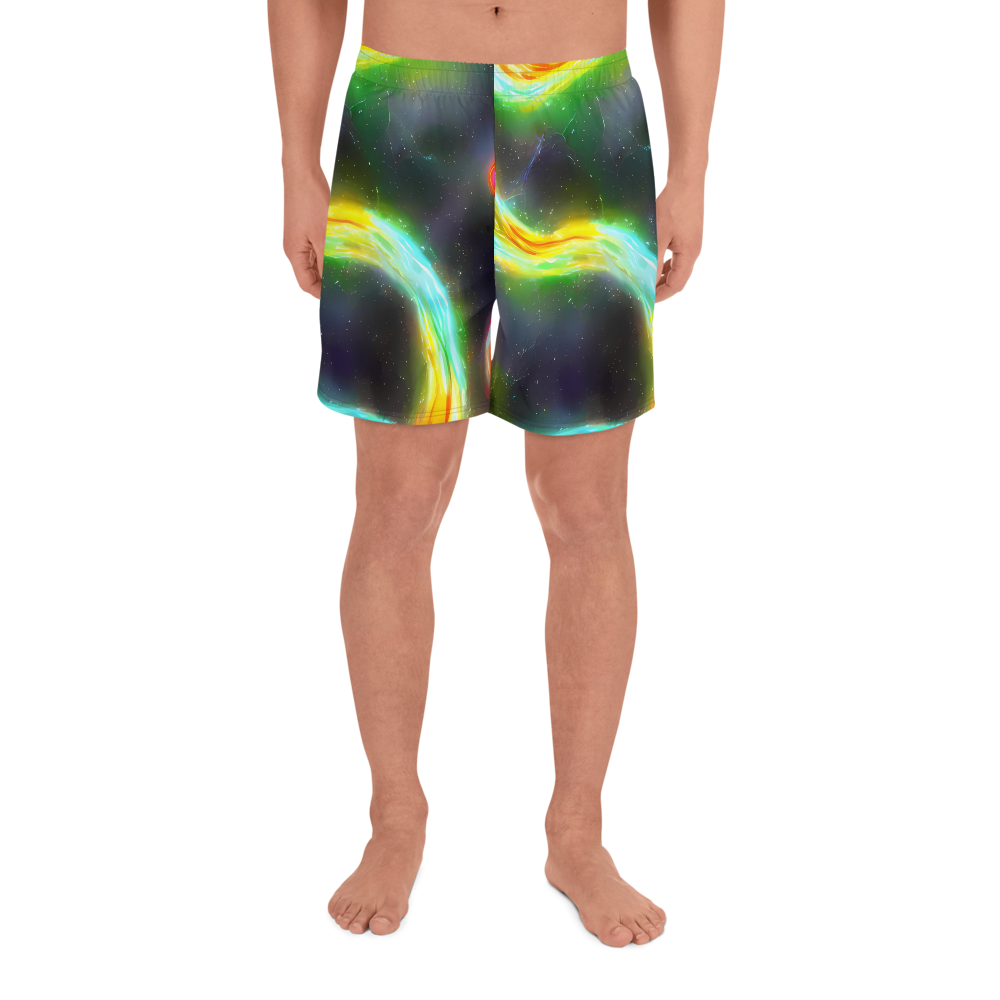 Men's Athletic Shorts - Sherwood Swirl